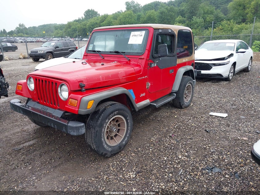 2001 JEEP WRANGLER auction photo 2
