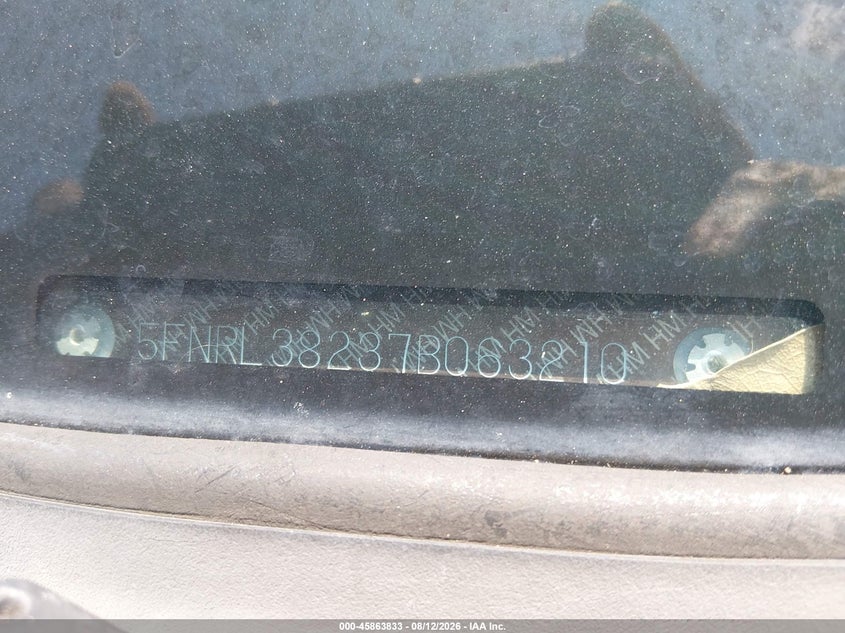 2007 HONDA ODYSSEY LX · Фото 13