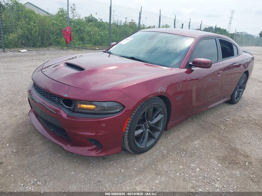 2019 DODGE CHARGER SEDAN 6.4L V-8 , 485HP
