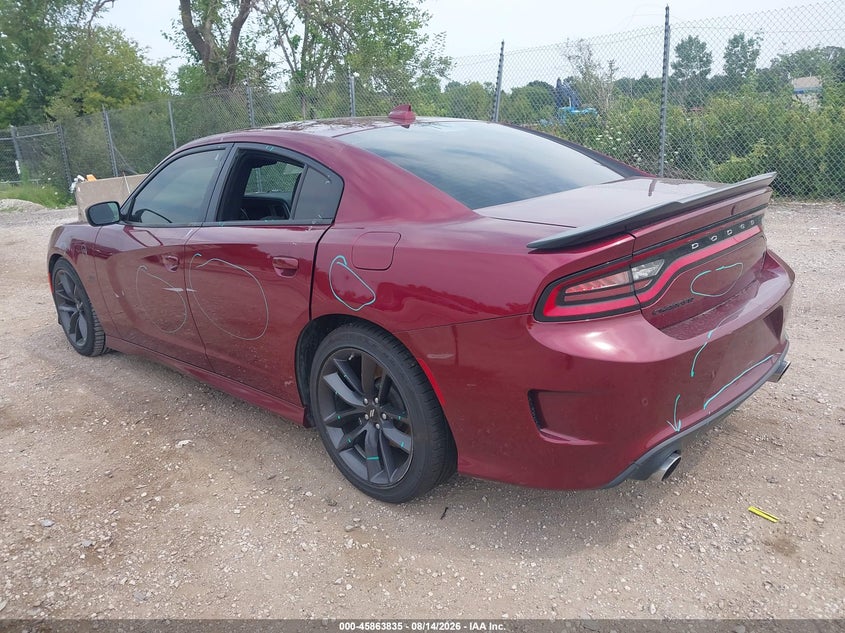 2019 DODGE CHARGER SEDAN 6.4L V-8 , 485HP
