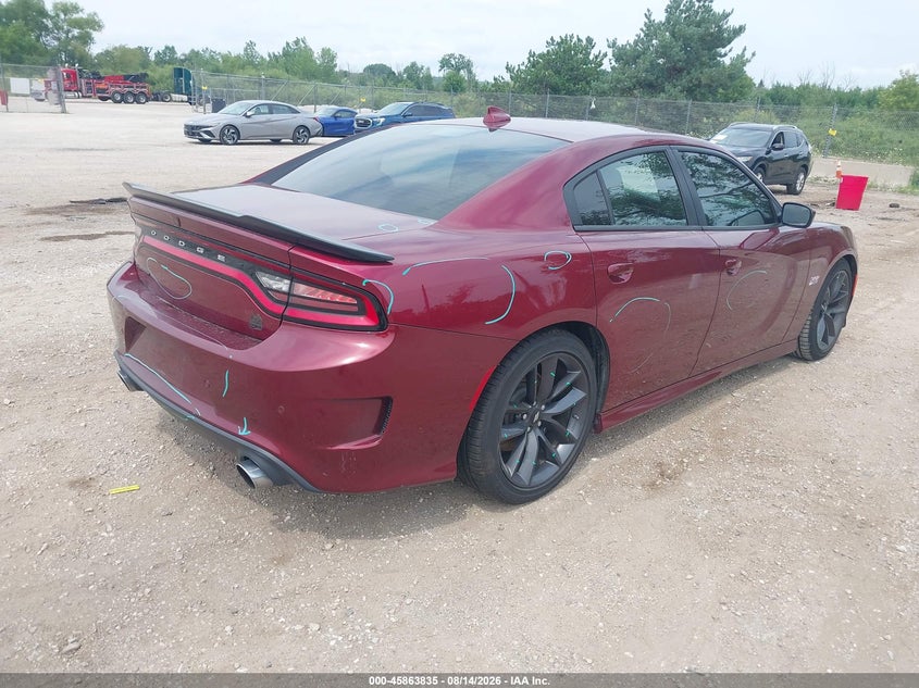 2019 DODGE CHARGER SEDAN 6.4L V-8 , 485HP
