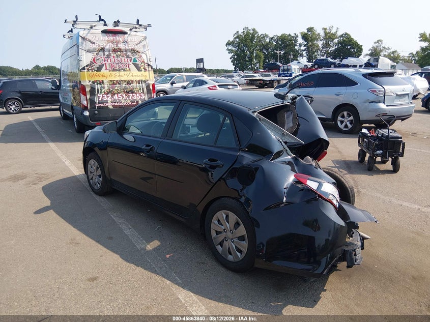Vin: 3kpa24ad8le337843, lot: 46362810, kia rio s 20203