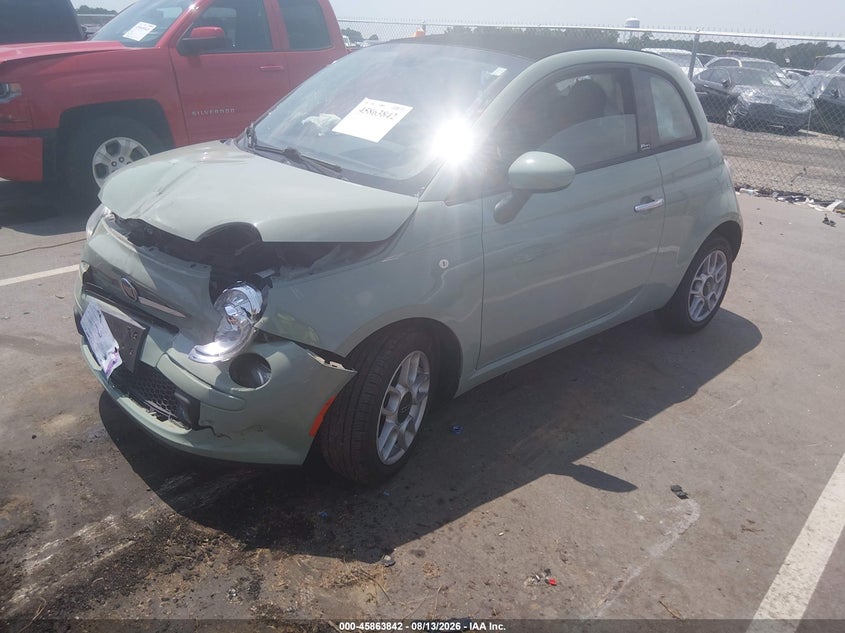 2015 FIAT 500C auction photo 2