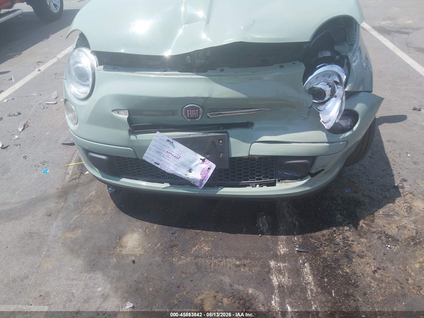 2015 FIAT 500C auction photo 6