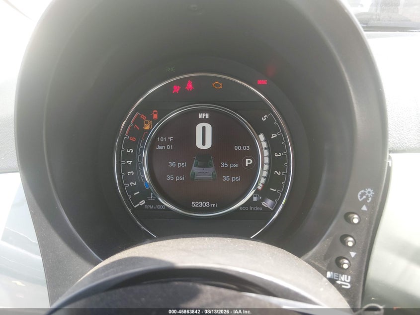 2015 FIAT 500C auction photo 7