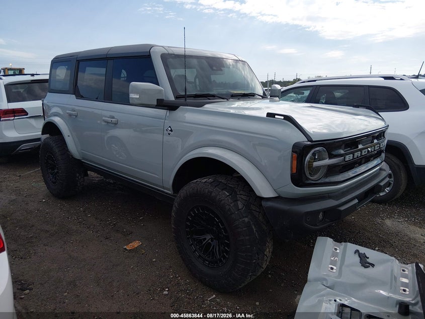 Vin: 1fmde8bh7rlb31535, lot: 46362814, ford bronco outer banks 20241