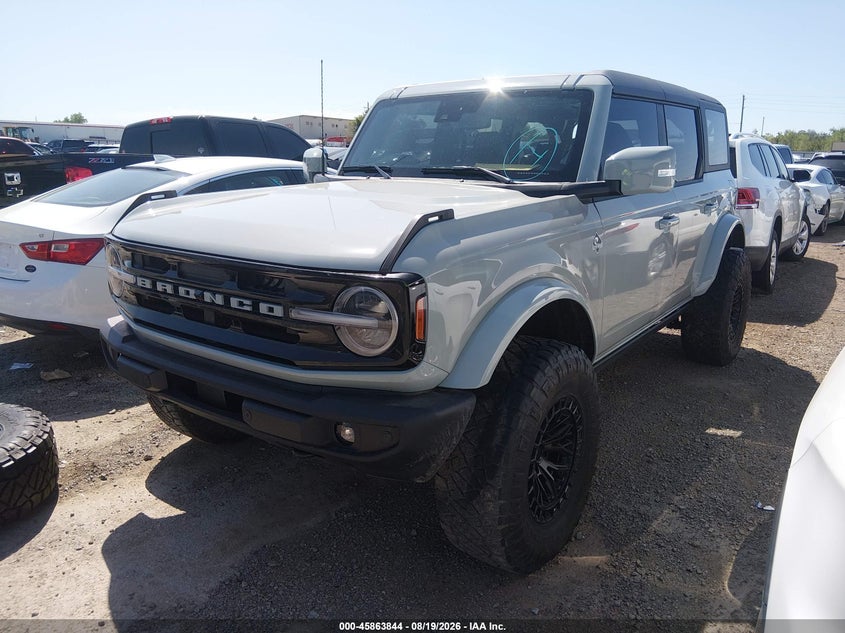 Vin: 1fmde8bh7rlb31535, lot: 46362814, ford bronco outer banks 20242