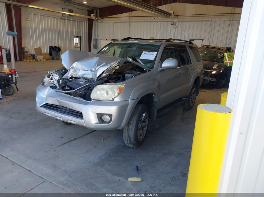 2008 TOYOTA 4RUNNER SPORT UTILITY VEHICLE 4.0L V-6 DOHC, VVT, 236HP