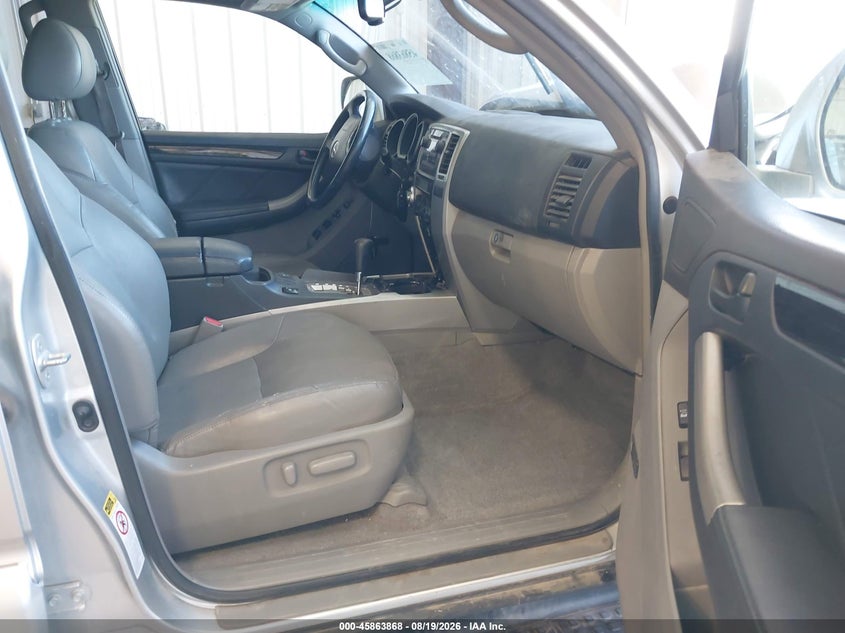 2008 TOYOTA 4RUNNER SPORT UTILITY VEHICLE 4.0L V-6 DOHC, VVT, 236HP