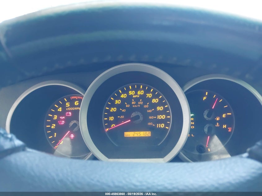 2008 TOYOTA 4RUNNER SPORT UTILITY VEHICLE 4.0L V-6 DOHC, VVT, 236HP