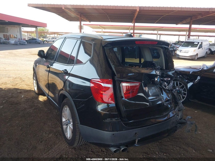 Vin: 5uxwx9c54e0d16947, lot: 46362870, bmw x3 xdrive28i 20143