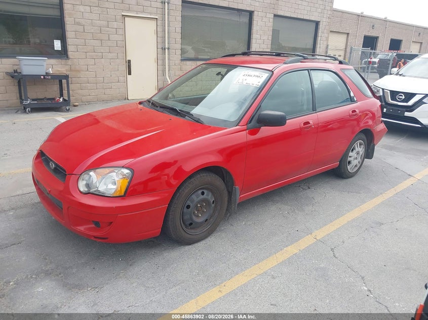 2004 Subaru Impreza, Удар сзади, IAAI, VIN JF1GG65514H804662 — фото 2