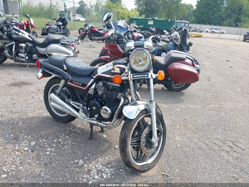 1982 Honda Cb650 Sc, Front, IAAI, VIN JH2RC0807CM014324
