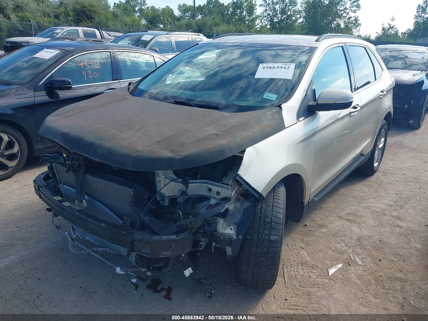 Vin: 2fmpk4j87hbc69414, lot: 46362911, ford edge sel 20172