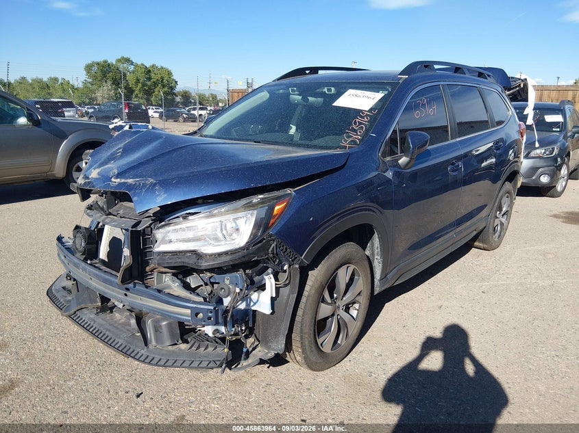 Vin: 4s4wmacd7n3433478, lot: 46362934, subaru ascent premium 20222