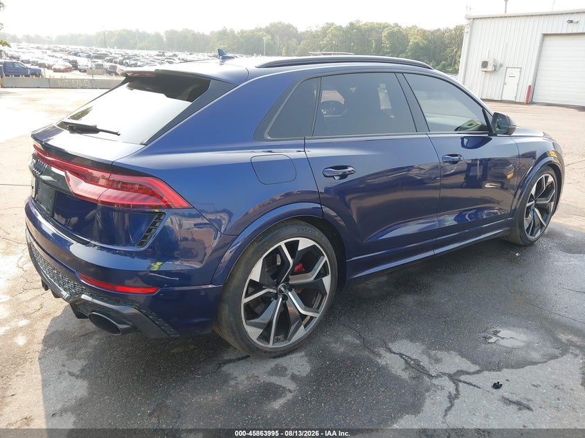 Vin: wu1arbf16ld021425, lot: 46362965, audi rs q8 tfsi quattro tiptronic 20204