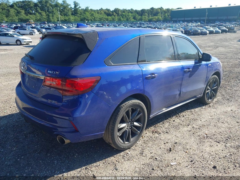 Vin: 5j8yd4h03ll012750, lot: 46363003, acura mdx technology   a-spec packages 20204