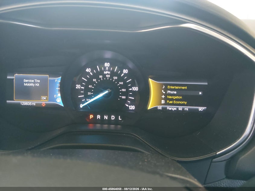 2020 FORD FUSION SEDAN 2.0L I-4 DOHC, VVT, 141HP
