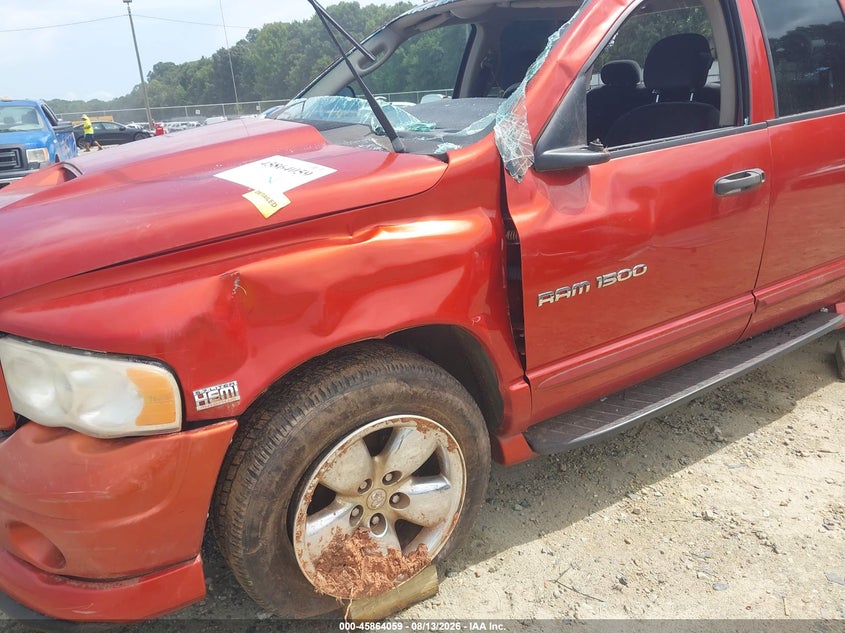 DODGE RAM 1500 2005 VIN 1D7HA18D95J564122