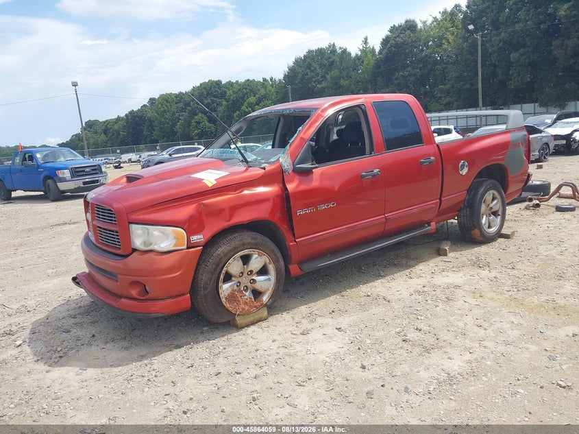 DODGE RAM 1500 2005 VIN 1D7HA18D95J564122