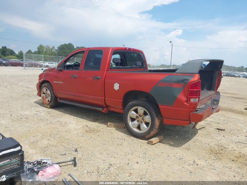 DODGE RAM 1500 2005 VIN 1D7HA18D95J564122