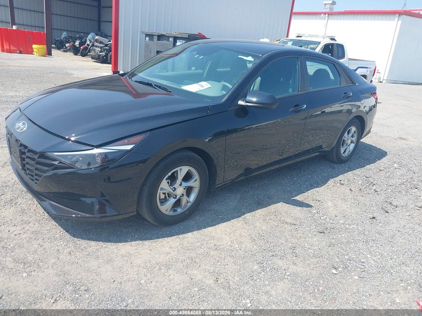 2021 Hyundai Elantra Se, Normal Wear & Tear, IAAI, VIN 5NPLL4AG3MH047779 — photo 2