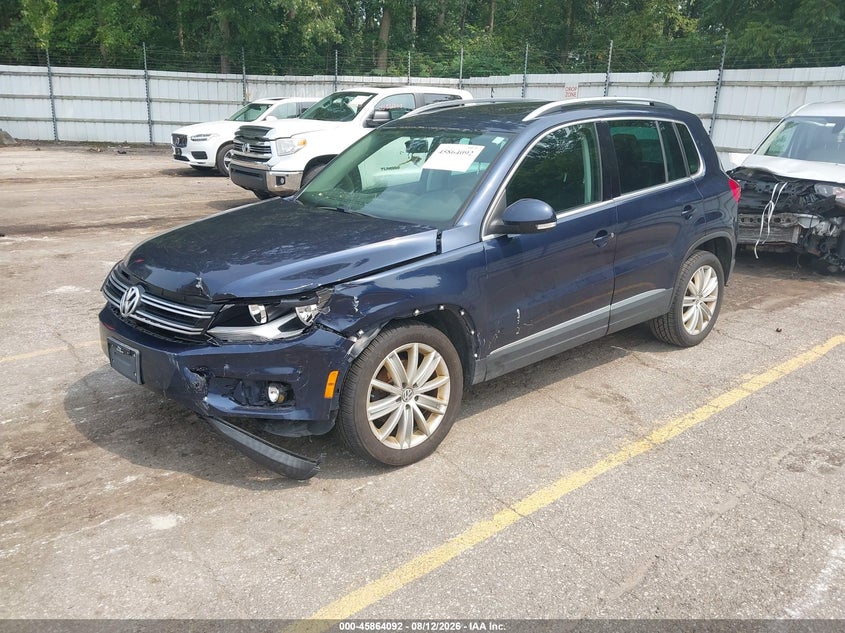 VOLKSWAGEN TIGUAN 2013 VIN WVGAV7AX6DW545029