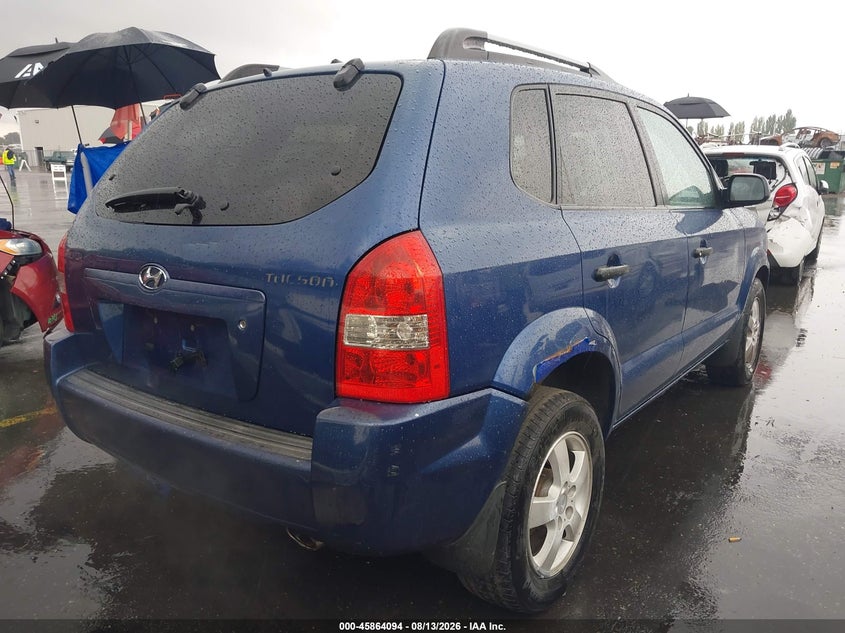 2007 HYUNDAI TUCSON auction photo 4