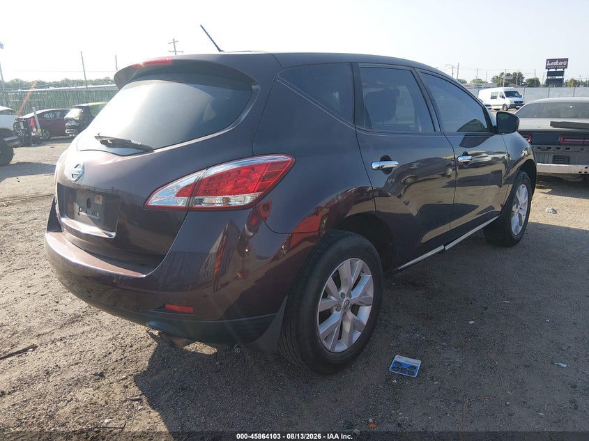 2013 NISSAN MURANO auction photo 4