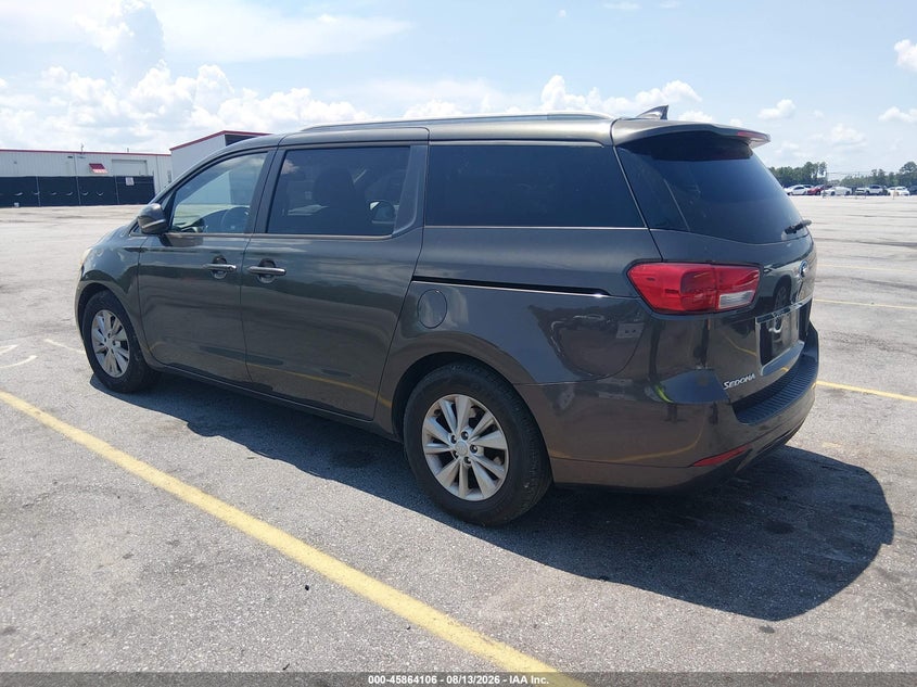 2016 KIA SEDONA auction photo 3