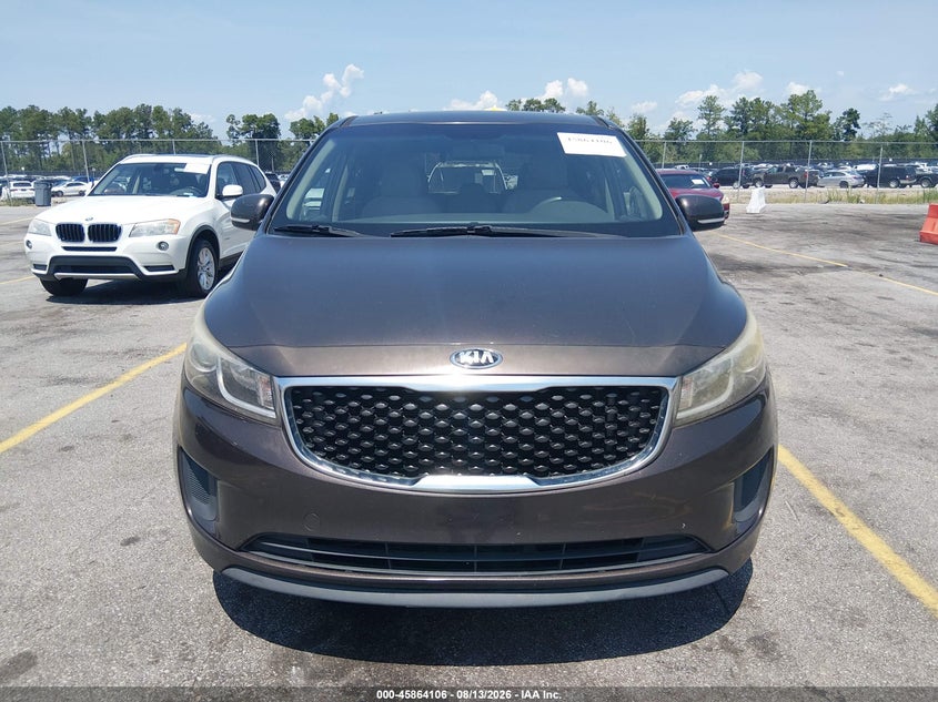 2016 KIA SEDONA auction photo 6