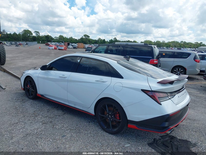 2025 HYUNDAI ELANTRA N auction photo 3