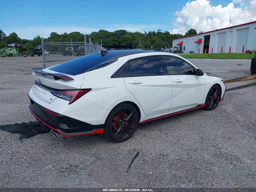 2025 HYUNDAI ELANTRA N auction photo 4