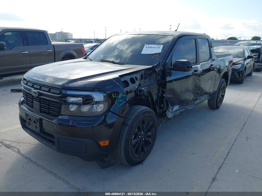 2024 Ford Maverick Lariat, Left Side, IAAI, VIN 3FTTW8M31RRA45573 — photo 2