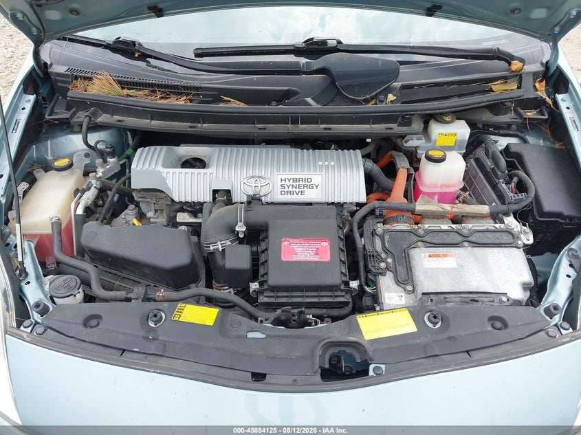 2012 TOYOTA PRIUS HATCHBACK 1.8L I-4 DOHC, VVT, 98HP