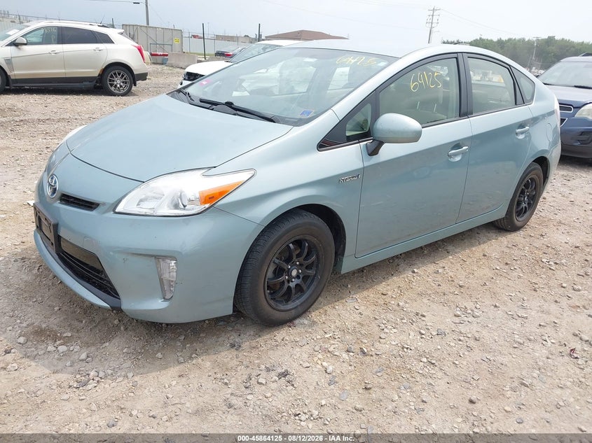 2012 TOYOTA PRIUS auction photo 2