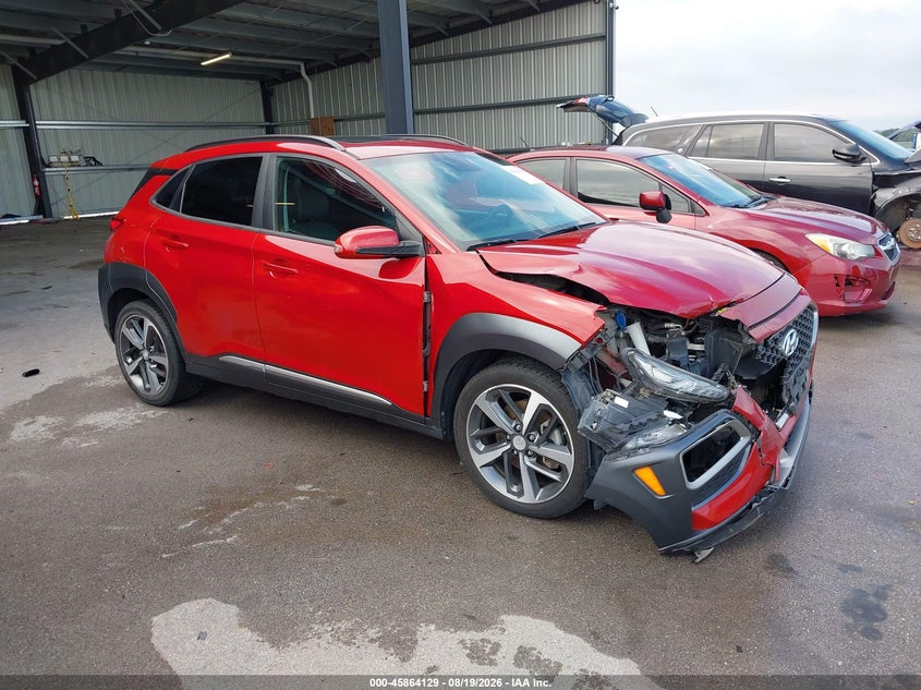 2018 Hyundai Kona Limited, Right Front, IAAI, VIN KM8K3CA57JU165674