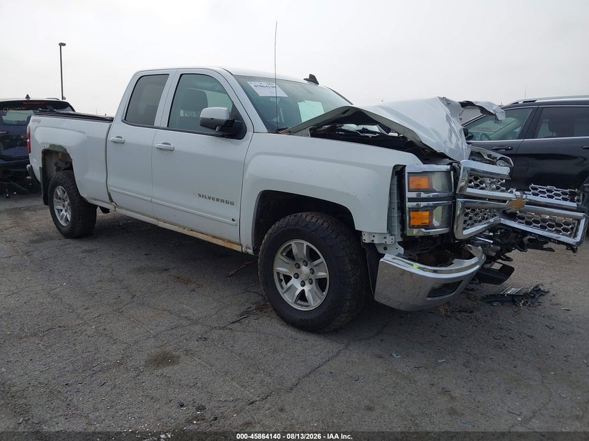 2015 Chevrolet Silverado 1500 Lt, Front, IAAI, VIN 1GCVKREH8FZ440118