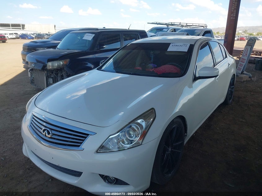 Vin: jn1cv6ap0bm300925, lot: 46363142, infiniti g37 sport 20112