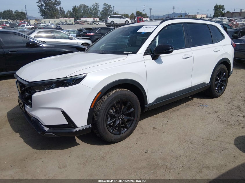 Vin: 7fars5h5xte011404, lot: 46363157, honda cr-v hybrid 2wd sport 20262