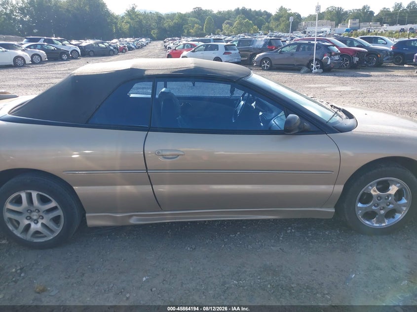 1999 CHRYSLER SEBRING CABRIO 2.5L V-6 168HP