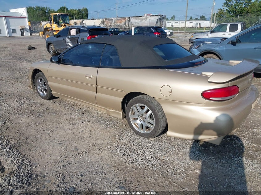 1999 CHRYSLER SEBRING CABRIO 2.5L V-6 168HP