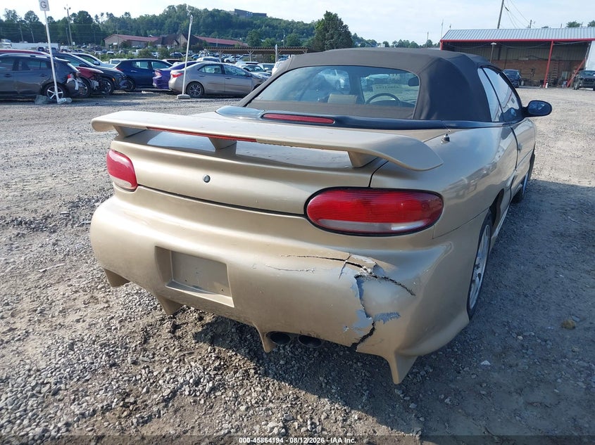 1999 CHRYSLER SEBRING CABRIO 2.5L V-6 168HP