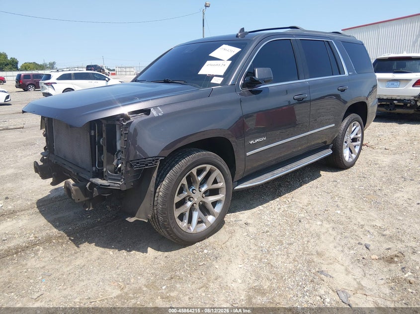 2018 GMC Yukon, Front End, IAAI, VIN 1GKS1BKC2JR141145 — photo 2
