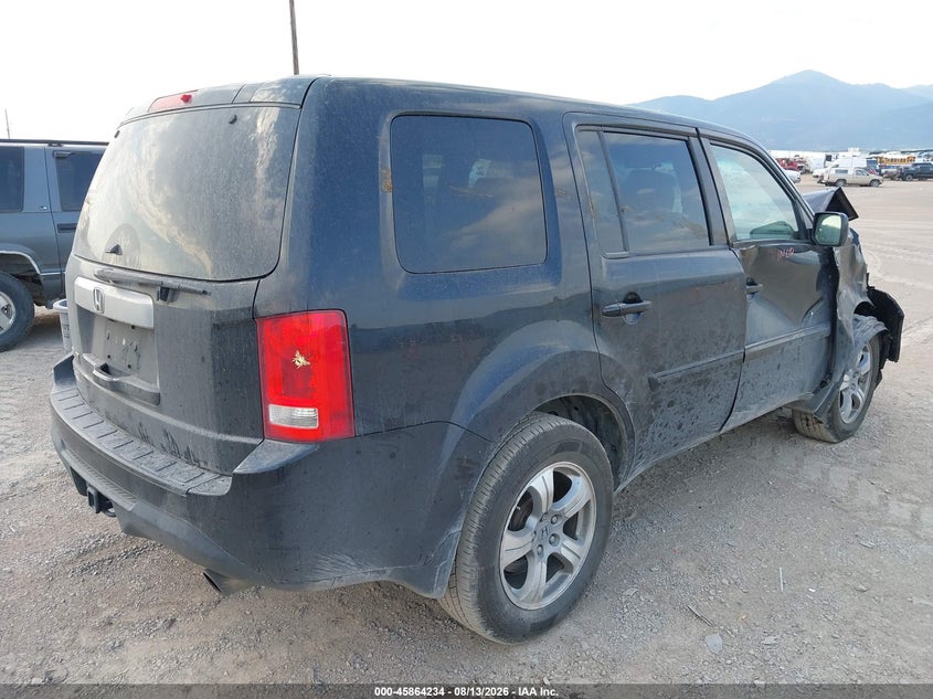 Vin: 5fnyf3h65fb016166, lot: 46363204, honda pilot ex-l 20154