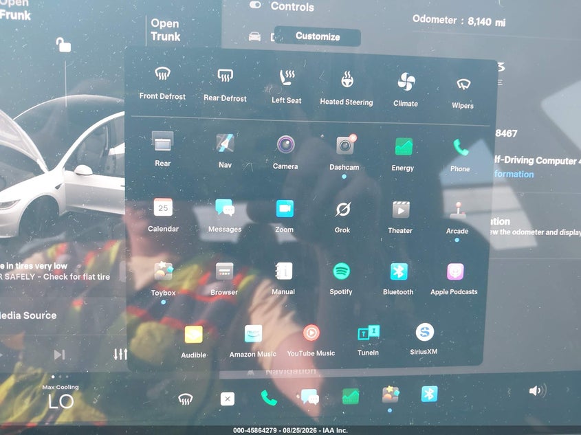 TESLA MODEL 3 2025 VIN 5YJ3E1EA7SF988467