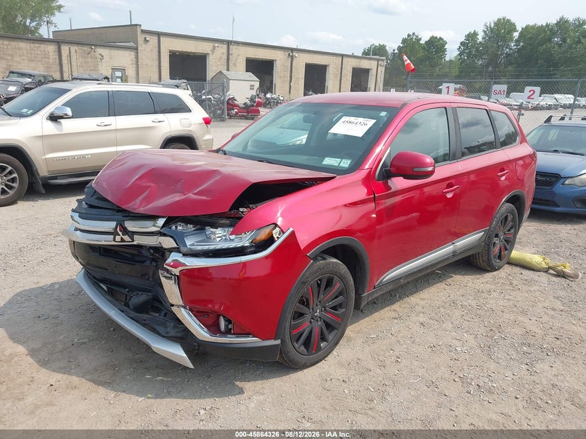 MITSUBISHI OUTLANDER 2018 VIN JA4AZ3A33JZ067865
