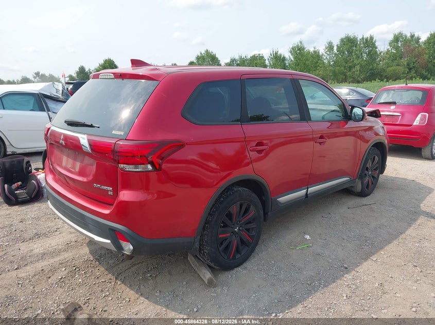 MITSUBISHI OUTLANDER 2018 VIN JA4AZ3A33JZ067865