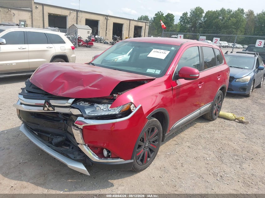 MITSUBISHI OUTLANDER 2018 VIN JA4AZ3A33JZ067865