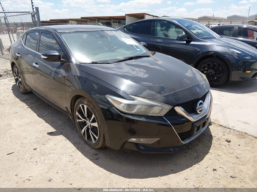 2016 NISSAN MAXIMA auction photo 1